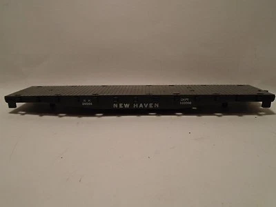 ORIGINAL AMERICAN FLYER S GAUGE #24566 NEW HAVEN FLAT CAR BODY IN MINT CONDITION - Image 1 of 4
