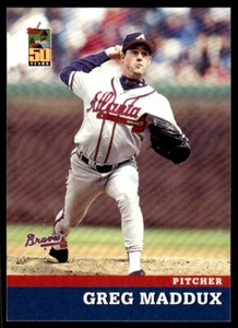 2001 Topps Post Cereal #5 Greg Maddux - Atlanta Braves - HOF
