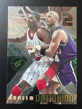 1995-96 Stadium Club Members Only X-2 Hakeem Olajuwon Houston Rockets #X1