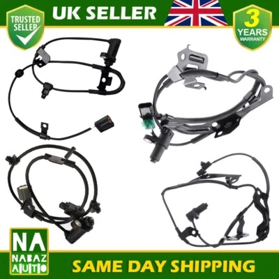 4PCS  ABS SPEED SENSOR FOR MITSUBISHI L200 2.5DID B40 (2005-11) FRONT & REAR - Image 1 of 4