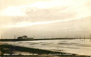 PUENTE A TRAVÉS DE LA BAHÍA, PENSACOLA, FLORIDA, RPPC, POSTAL VINTAGE - Imagen 1 de 2