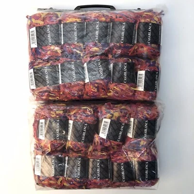 FILATURA DI CROSA 19 SKEINS ALL NEW CASABLANCA RIBBON YARN MADE IN ITALY 🧶 - Image 1 of 4