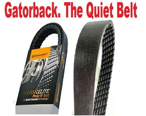 NEW Serpentine Poly-V Belt The Quiet Belt GATORBACK CONTINENTAL ELITE 4061187 - Imagen 1 de 4
