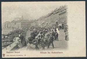 DENMARK. Hilsen fra København. Gammel Strand (PC300) - Picture 1 of 2