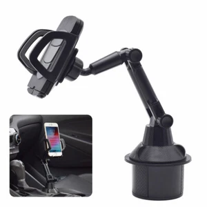 Upgraded Version Adjustable Car Cup Stand Car Holder Mount Cradle For Cell Phone - Photo 1 sur 13
