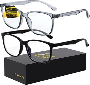 Blue-Light Blocking Glasses Computer Reading/Gaming/Tv/Phones Glasses Fashion an - Picture 1 of 6