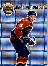 1999-00 Pacific Prism Holographic Mirror Andrew Brunette 5/160 #6