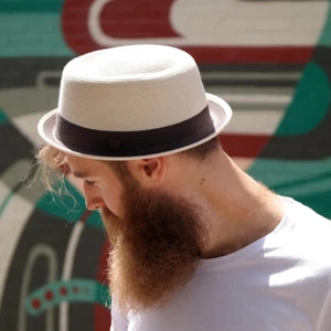 Dasmarca BOBBY Sommer Crushable Retro Porkpie Hut für Herren & Damen - Bild 1 von 24