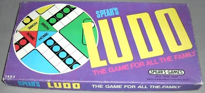 Ludo Board Game Spears Family Strategy Classic 1970s COMPLETE VINTAGE RETRO - Image 1 of 4