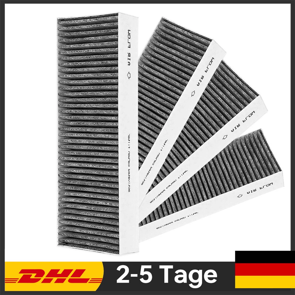 MARKENLOS 2x Aktivkohlefilter-Set (2 Filter) für Bora Basic ,BORA GP4, GP4U, BAKFS und BIU