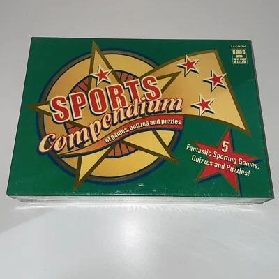 Vintage Sports Compendium of Games Quizzes and Puzzles Rare 2001 - Image 1 of 4