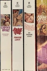 (4 pb) ALL by author PHOEBE CONN hologram Zebra Historical - Imagen 1 de 5