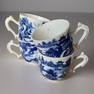 4 antike chinesische Export Kaffeetassen, 18. Jh. - Bild 1 von 23