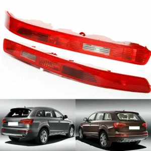 Pair Rear Lower Bumper Tail Light Reverse Stop Fog Lamp L+R For Audi Q7 2006-15 - Picture 1 of 7
