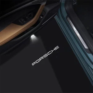 Porsche 991 Macan 958 Cayenne LED Door Light Projectors Puddle Lamp Porsche 2Pcs - Picture 1 of 5
