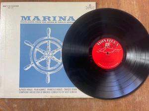 Emilio Arrieta – Marina ( Highlights From The Opera) LP Vinyl Montilla VG - Picture 1 of 7