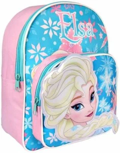 Disney Frozen Elsa 3D Sac à Dos Enfant Sac à Bandoulière Enfant Enfant Zippé Véritable - Photo 1/2