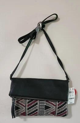 Style & Co Nikkoll Bandolera Negra Manta Cartera Bolso Nuevo con etiquetas Aprox 11x8" Foto 1 de 4