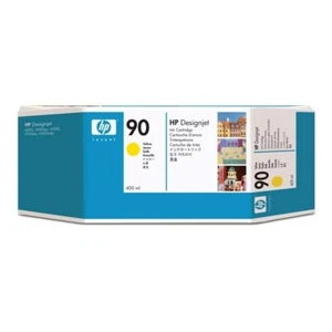 New Sealed Original HP 90 C5065A Yellow Ink Cartridge Designjet 4000 4020 4500 - Picture 1 of 1