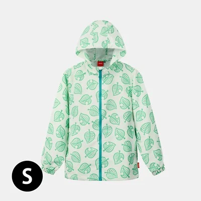 Moletom com capuz Animal Crossing verde quebra-vento unissex Nintendo Tokyo tamanho limitado P - Imagem 1 de 2