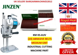 KM KS-AUV (20) SCHLEIFBÄNDER MITTLERE KÖRNUNG INDUSTRIELLE SCHNEIDEMASCHINENTEIL - Bild 1 von 3