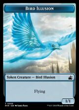 MTG Bird Illusion Token [Ravnica Remastered, Lightly Played]