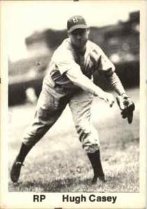 1974 TCMA - ALL-TIME DODGERS - #RP HUGH CASEY - BROOKLYN DODGERS -