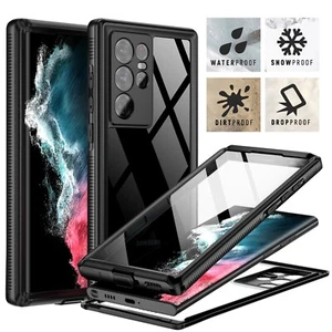 Waterproof Case For Samsung Galaxy S22, S22+, S22 Ultra 5G Plus Screen Protector - Imagen 1 de 11