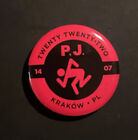 Pearl Jam Krakow Poland Pin Button July 14th 2022 SHIPS FREE