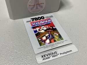 Etiqueta de juego de repuesto de color personalizado Xevious 7800 - Imagen 1 de 1