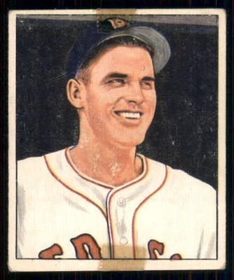 1950 Bowman #188b Earl Johnson - Crease Free - Image 1 of 2