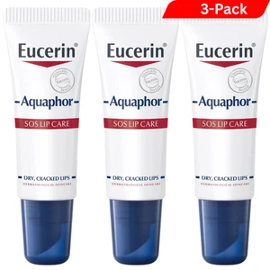 3 x Eucerin Aquaphor SOS Bálsamo Reparador Labial - Alivio Rápido para Labios Secos y agrietados - Imagen 1 de 5