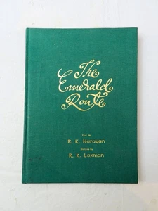 1988, The Emerald Route by RK Narayan, Illustr by RK Laxman, HB RARE TRAVELOGUE - Picture 1 of 6