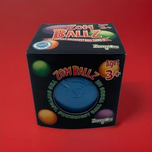 Zom Ballz Squishy Stress Ball | Blau | Brandneu im Karton | Zompers - Bild 1 von 6