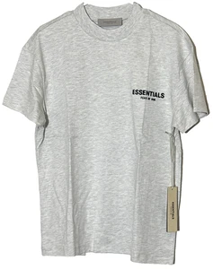 Essentials Fear Of God Short Sleeve T-shirt Light Oatmeal Men's Size XXSmall - Picture 1 of 10