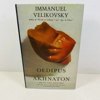 Oedipus and Akhnaton Myth and History by Immanuel Velikovsky Hardcover 1960 - Image 1 of 4