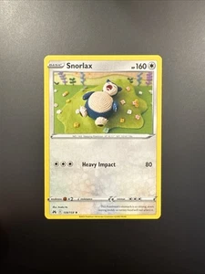 Snorlax 109/159 Non Holo Rare Crown Zenith Pokemon Card NM/M - Picture 1 of 2