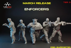 Modern Enforcers Set (3D PRINTED) - Picture 1 of 1