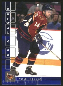 2001-02 BAP Memorabilia Sapphire #107 Tomi Kallio /100 - Picture 1 of 2