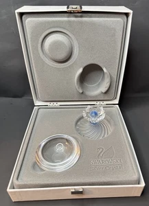 Swarovski Crystal 207886 Blue Flower Jewel Box - Picture 1 of 7