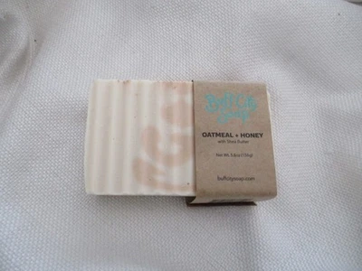 Buff City Soap Oatmeal Honey 5.5 oz Soap w/Shea Butter Made in Texas - Image 1 of 2