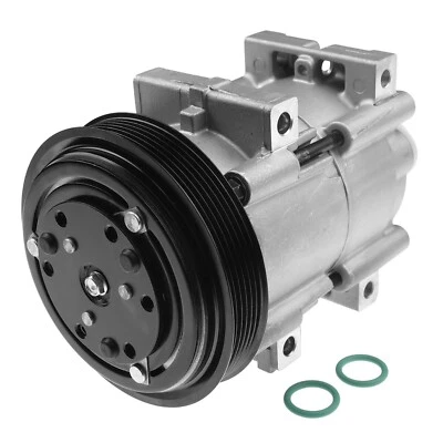 A/C Compressor w/ 6-Groove Pulley & Clutch for Ford Ranger 1990-2001 Mazda B2300 - Image 1 of 4