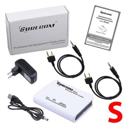 SURECOM SR-628 (S) cross band Duplex Repeater Controller with ICOM Cable - Image 1 of 4