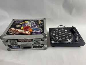 Reloop RP-2000 mk2 Direct Drive Turntable & Road Ready Vintage Case Setup - Picture 1 of 17