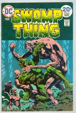 Swamp Thing #10 June 1974 FN Last Wrightson issue