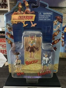 NIB Vintage Chicken Run Figures By Playmates - Mac Rocky Fowler, 2000 Dreamworks - Picture 1 of 4