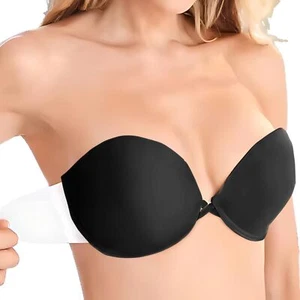 Sticky Push Up Bra - Adhesive Strapless Backless Bra | Invisible Sticky Bra P... - Picture 1 of 7