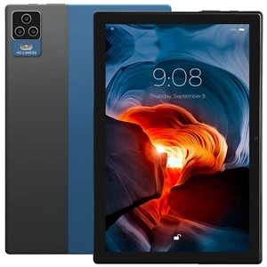 10 Inch Android 11 Deca Core HD Game Tablet Computer PC Wifi Dual Camera 256G - Picture 1 of 19
