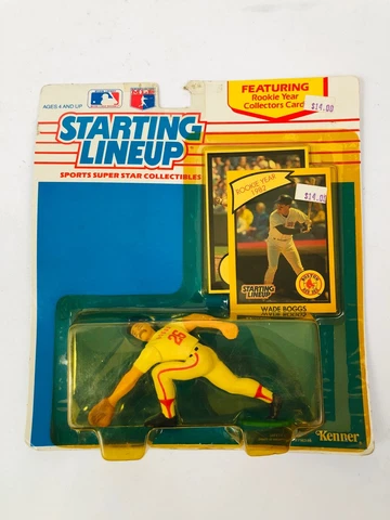 WADE BOGGS BOSTON RED SOX VINTAGE 1990 STARTING LINEUP FIGURINE SLU Cover
