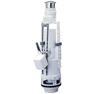 B&Q Valencia / Urban Dual Flush Valve and Button Toilet Cistern Flush Syphon - Picture 1 of 3